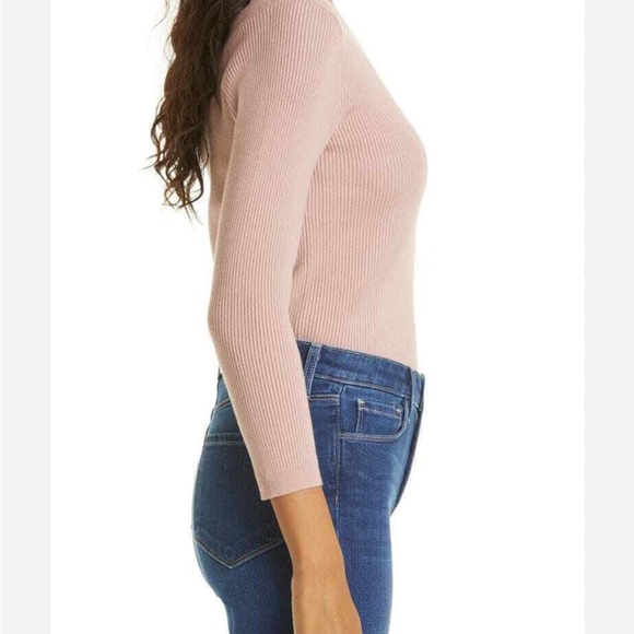 L’Agence Ronnie ribbed sweater misty pink - Picture 2 of 5